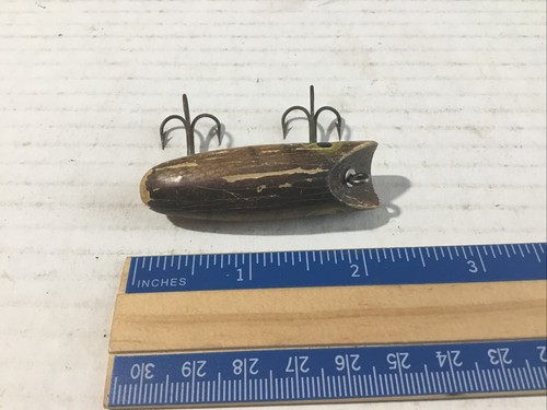 Vintage Top Water Fishing Lure Wood Plug . - Picture 2 of 5