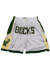 PANTALONCINI/SHORTS ADULTO CON TASCHE-BASKET-NBA-MILWAUKEE BUCKS-ANTETOKOUNMPO