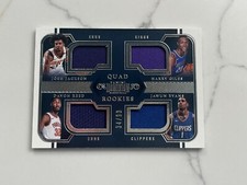 2017-18 Panini Dominion Quad: Jawun Evans Harry Giles Josh Jackson Davon Reed