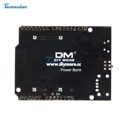 16340 Battery Shield ESP8266 ESP32 Power Supply Module Power Bank Arduino UNO R3 - Bild 4 von 12