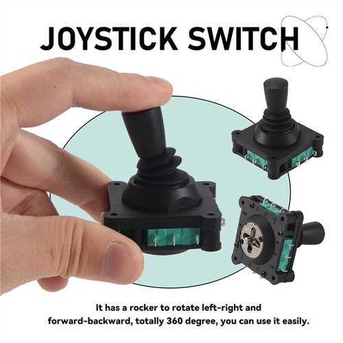 2PCS Joystick Switch AC 240V 5A 4NO 4NC Momentary 2.5mm Fixing ...
