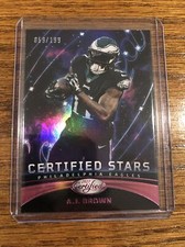 2023 Certified A.J. Brown Certified Stars Pink Mirror  59/199 Eagles #CS-24