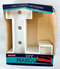 LED Marquee Letter Lights Sign  Light Up Alphabet Letter L  6" New in Box