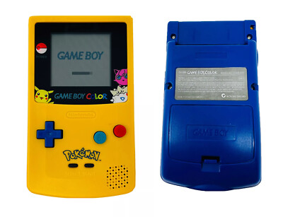 Pokemon Gameboy Color Special Pikachu Edition Nintendo System
