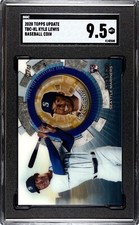 2020 Topps Update Kyle Lewis Baseball Coin SGC 9.5 MINT+