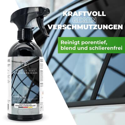 Scheibenreiniger Glasreiniger Nano 500ml  Spiegel Autoscheiben Glas Reiniger