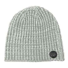 Hurley Prospect Ski Beanie - Light Grey Color - One Size - NEW 