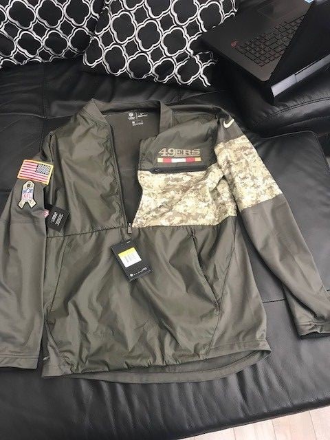 49ers jacket nike