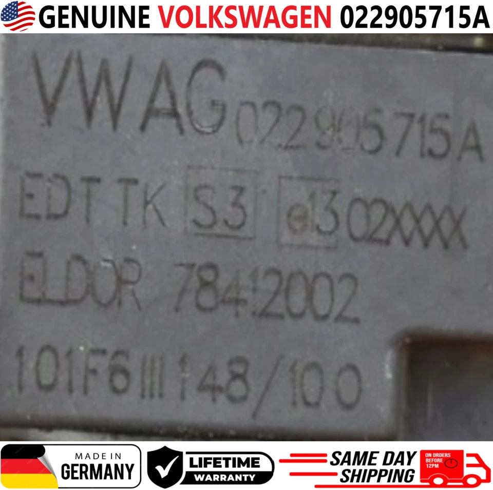 GENUINE VW x6 Ignition Coils For 2009-2020 Volkswagen Audi 3.6L V6, 022905715A - Image 3 of 4