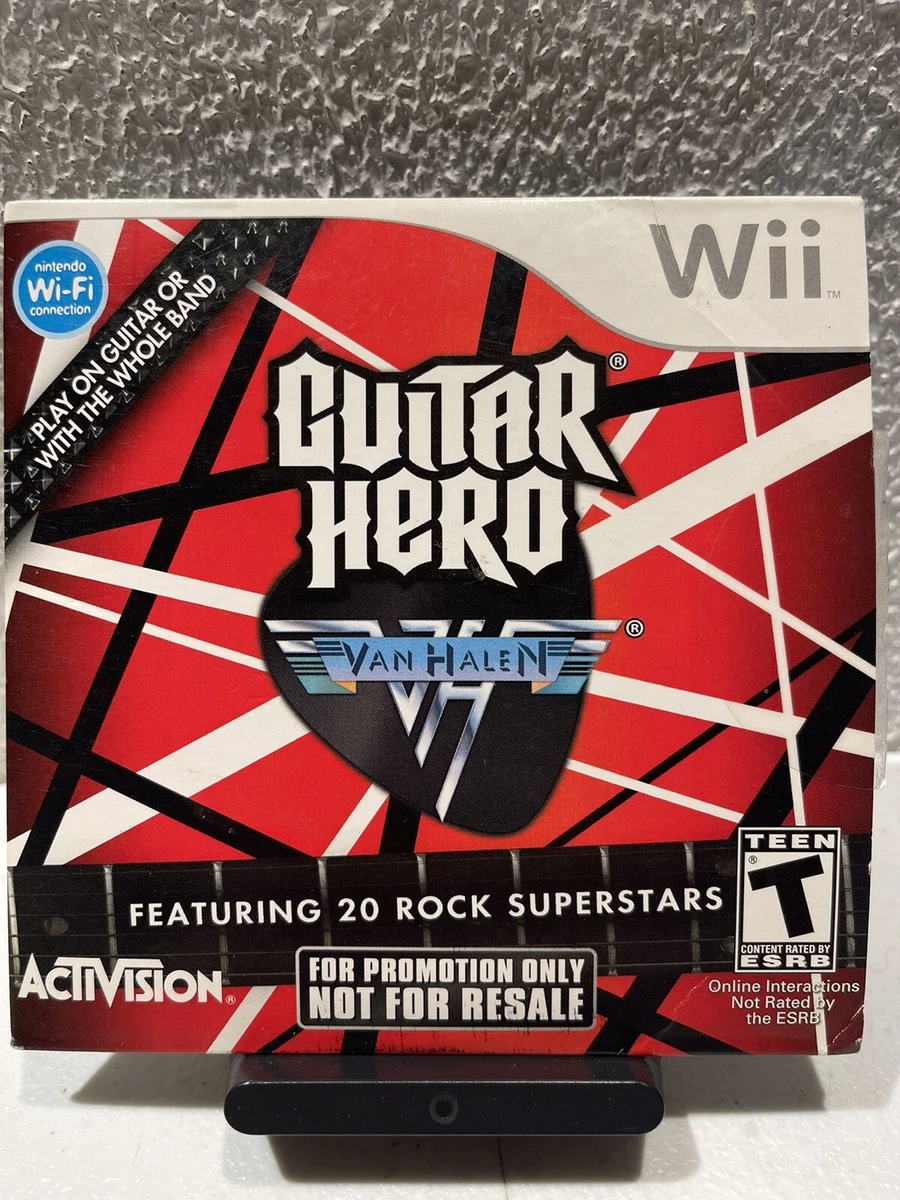 Guitar hero van halen wii deals