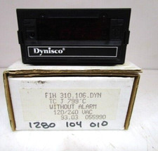 NEW DYNISCO J TYPE THERMOCOUPLE TEMPERATURE INDICATOR FIH-310.106.DYN 799º C