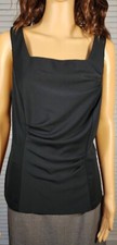 R M Richards formal black tank size 12 Zip back.