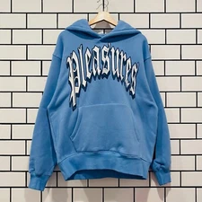 PLEASURES TWITCH HOODIE SLATE