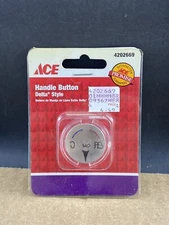 Ace Handle Button Delta Style #4202669, COMB SHIP $1 PER MULT