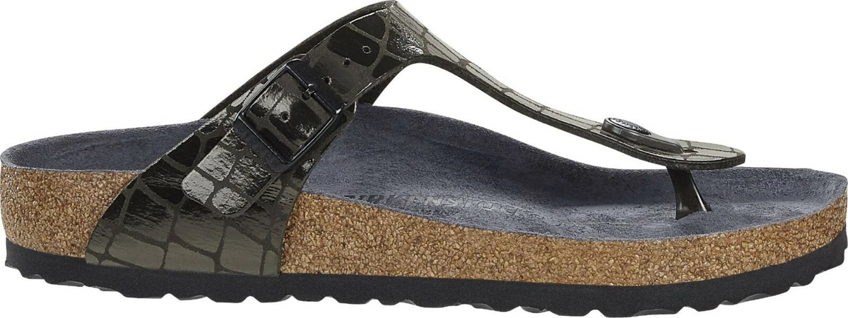 Gator gleam black birkenstock hot sale