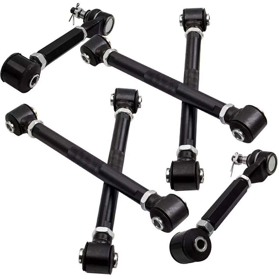 6Pcs Rear Upper & Lower Camber Arms Control for Honda Accord 2003 2006 Foto 3 de 4