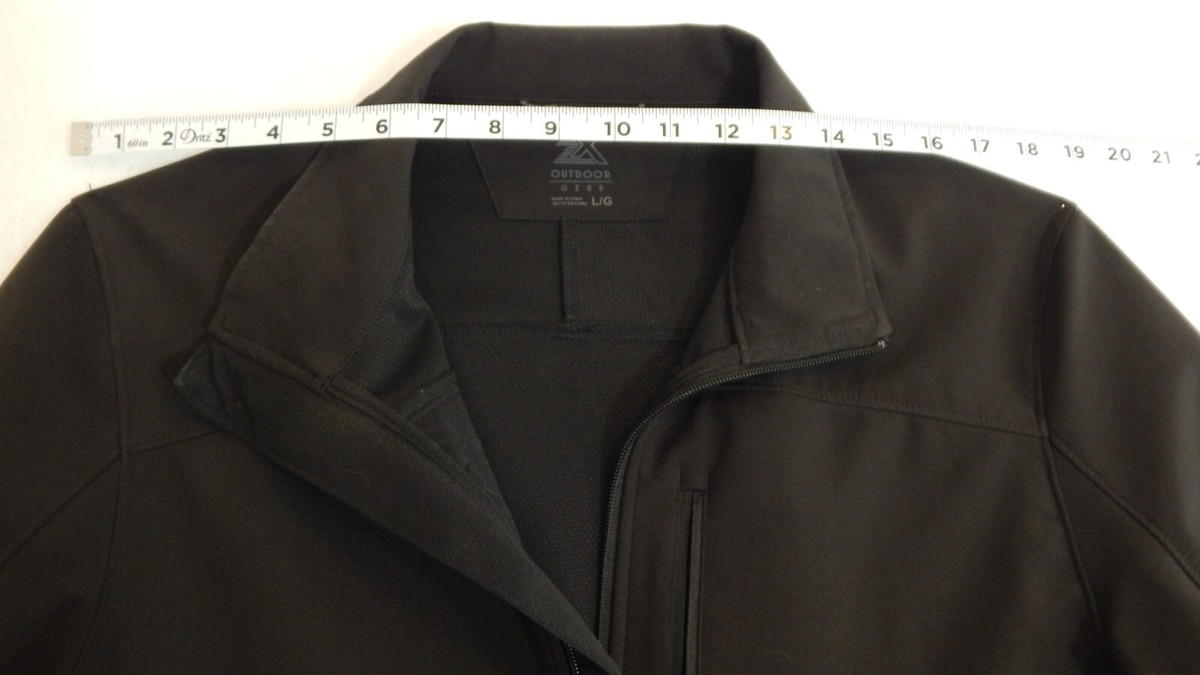 ZX Outdoor Gear Black Zip Jacket Men's L | eBay