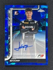 2025 Topps Chrome Formula 1 F1 Louis Sharp Sapphire Autograph Auto RC #CAC-SHA