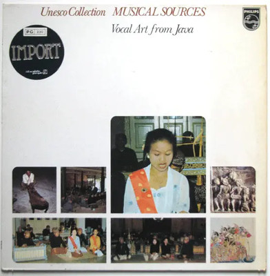 Music from Indonesia Vocal Art From Java NEAR MINT Philips Vinyl LP