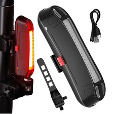 Bike Taillight Bright IPX4 Waterproof Mountain Bike Back Warning Light Refined