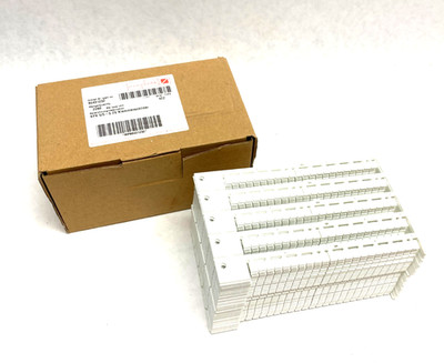 Murrplastik 86401232 Terminal Block Label White KPX 5/5-5 ZS BOX OF 4180