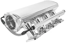 JEGS 513062 Fabricated Polished Aluminum Intake Manifold for GM LS1, LS2, LS6