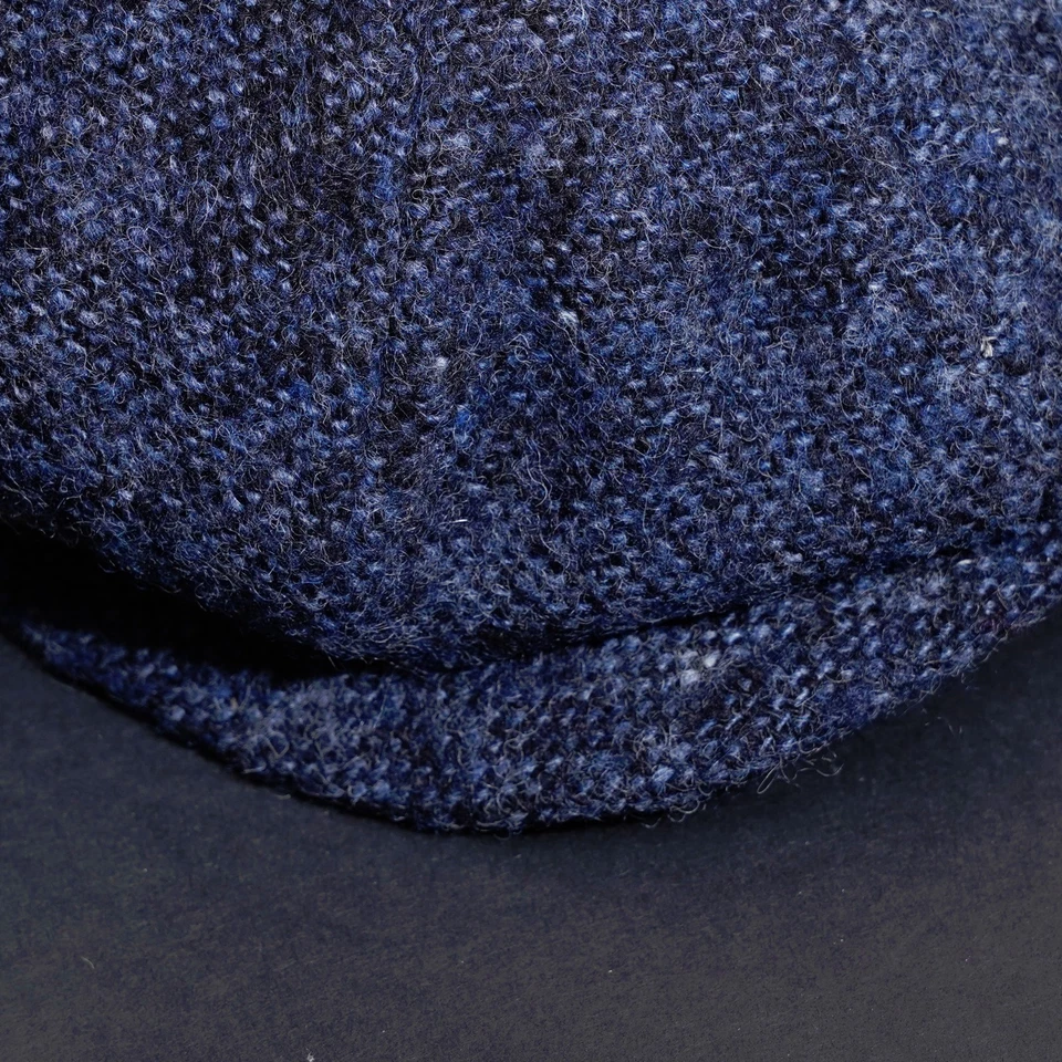 STETSON Bakerboy Hat Flat Cap SMALL Mens Doegal Wool Newsboy Celebrity 55 S - Image 4 of 4