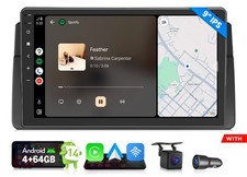 Android 14 4+64 Autoradio 9" für BMW 3er E46 318 320 325 330 M3 GPS Navi CarPlay