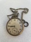 Vintage Elgin Pocket Watch Gold Filled NOT WORKING For Parts Repair Antique
