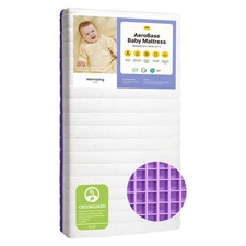 Baby  Toddler Crib Mattress   2 Stage Breathable Mattress, Temperature Balan...