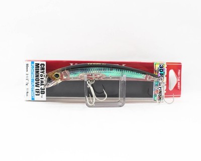 Yo Zuri 3D Crystal Minnow 90 mm Schwimmend Köder F1145-RMT (2022)