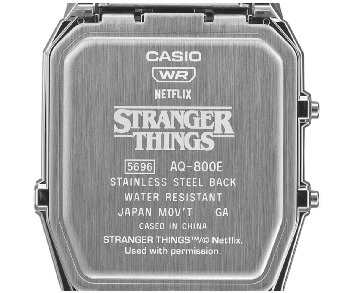 Pre sale Casio G-SHOCK AQ-800EST-1AJR Stranger Things Silver Japan Pre sale Casio G-SHOCK AQ-800EST-1AJR Stranger Things Silver Japan