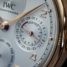 IWC Portugieser Silver Men's Watch IW503302 Silver Dial Complete Set 6