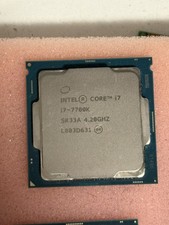 Intel Core I7 I7-7700K Processor 4.20GHz SR33A LGA 1151 CPU