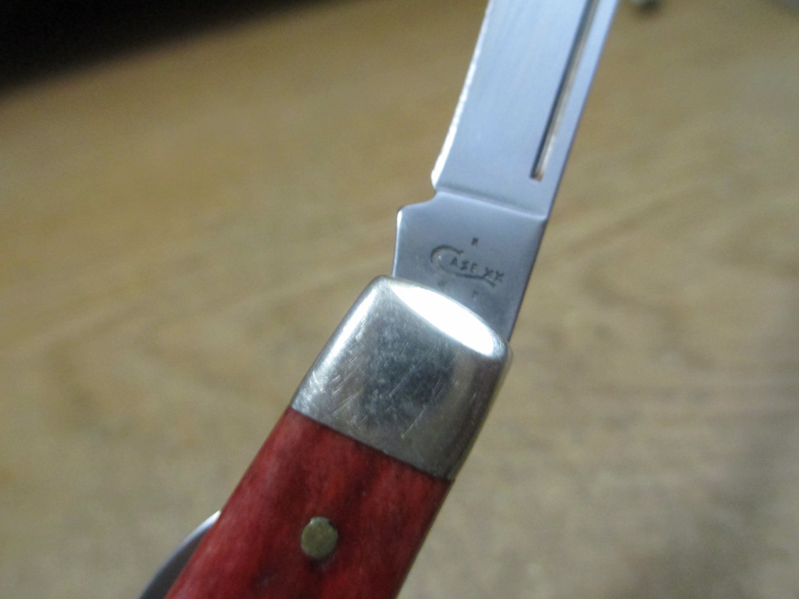 CASE XX CONGRESS 64052 RED BONE 4 BLADE FOLDING POCKET KNIFE