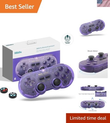 SN30 Pro Wireless Bluetooth Controller Hall Effect Joystick Update with Rumbl...
