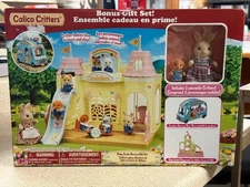 Calico Critters Baby Castle Nursery GIFT SET New