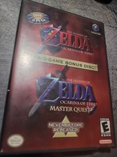 Legend of Zelda Ocarina of Time Master Quest Nintendo GameCube CIB W/ Manual VGC