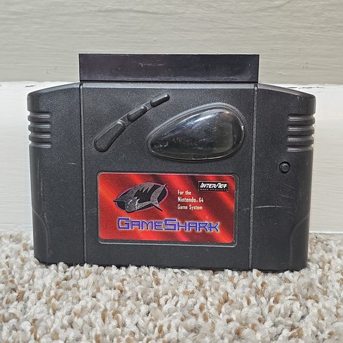 GameShark Nintendo 64 N64 Game Enhancer Cartridge V.2.1 Black