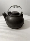 Vintage Wagner Ware Sidney Ohio USA Cast Iron Tea Pot Kettle Swivel Lid Kettle