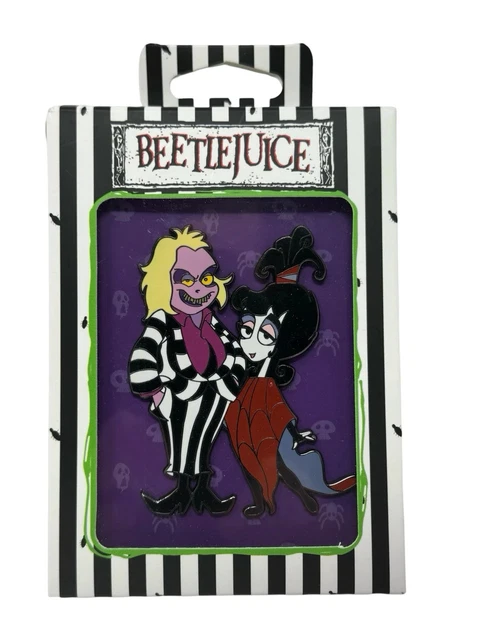 Animated Beetlejuice 3” Collector Box Pin