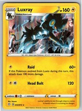 Luxray 033/072 Holo Rare Shining Fates Pokemon Near Mint