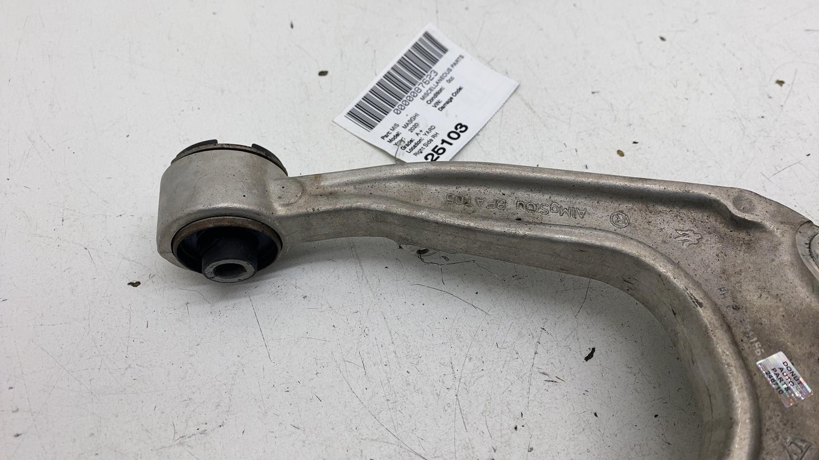 ⭕ 2014-2020 Maserati Ghibli Front Passenger Right Upper Control Arm 6700041860