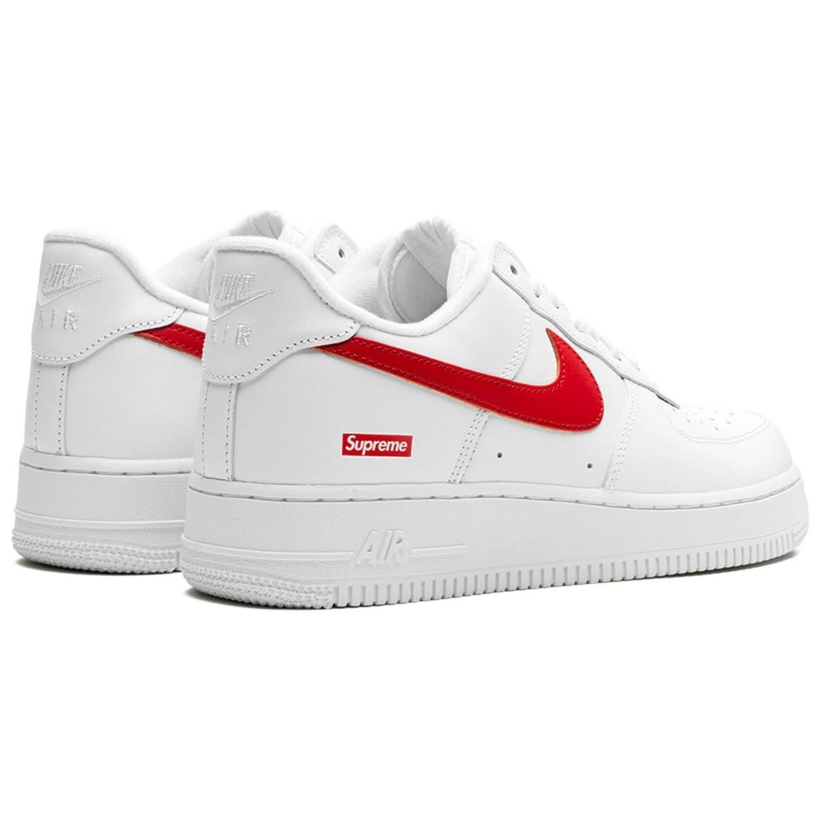 Supreme x Nike Air Force 1 Low 'Box Logo - Speed Red' Shanghai