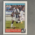 2015 Donruss Soccer Press Proof /99 Bruno Martins Indi FC Porto