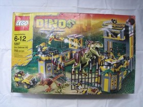 Used LEGO 5887 Dino Defense HQ Japan