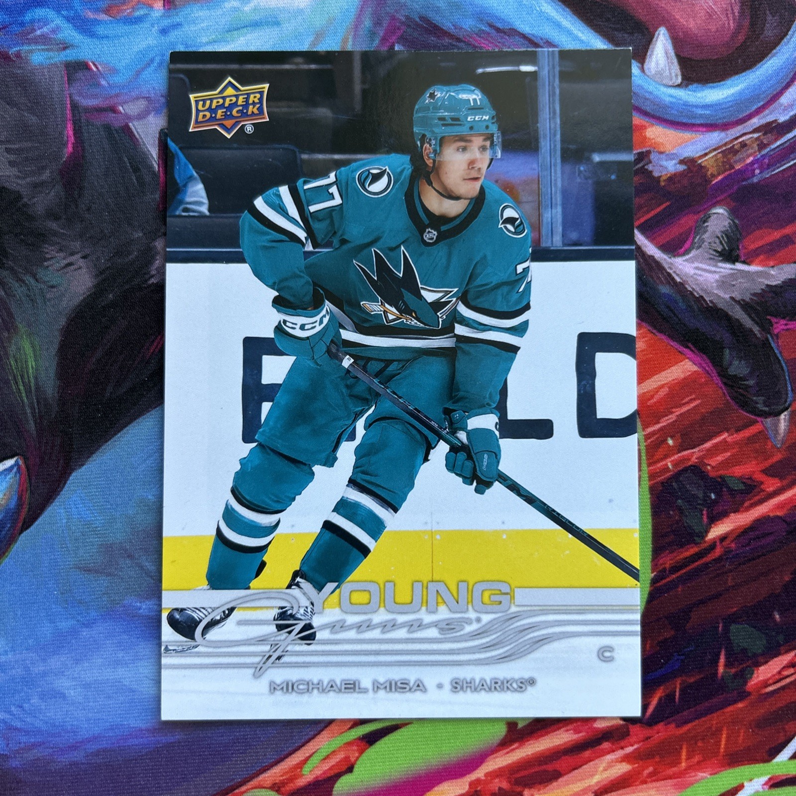 2025-26 Upper Deck Series 2 - Young Guns Michael Misa #487 (RC) JUMBO