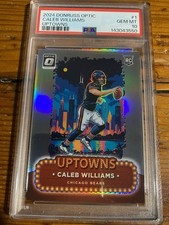 2024 Panini Donruss Optic - Uptown Caleb Williams #1 (RC) Rookie Card PSA 10 Gem