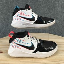 Nike Shoes Youth 4 Team Hustle D9 Light Sneakers CV8970-001 White Multicolor