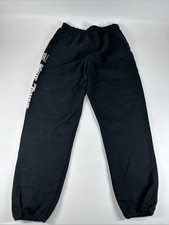 Rare 90s Vintage WHITE ZOMBIE Crew Tour Sweatpants Size L Black